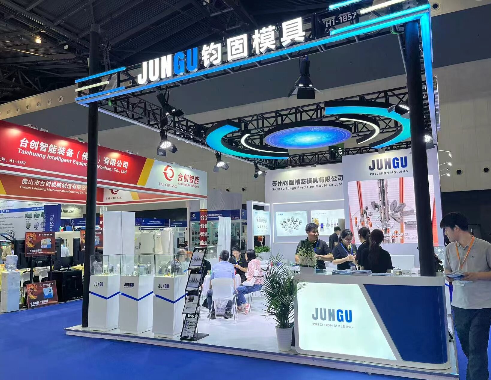 Jungu Mold Debuts at the 2025 Shanghai Fastener Exhibition, Showcasing New Heights in Chinese Manufacturing