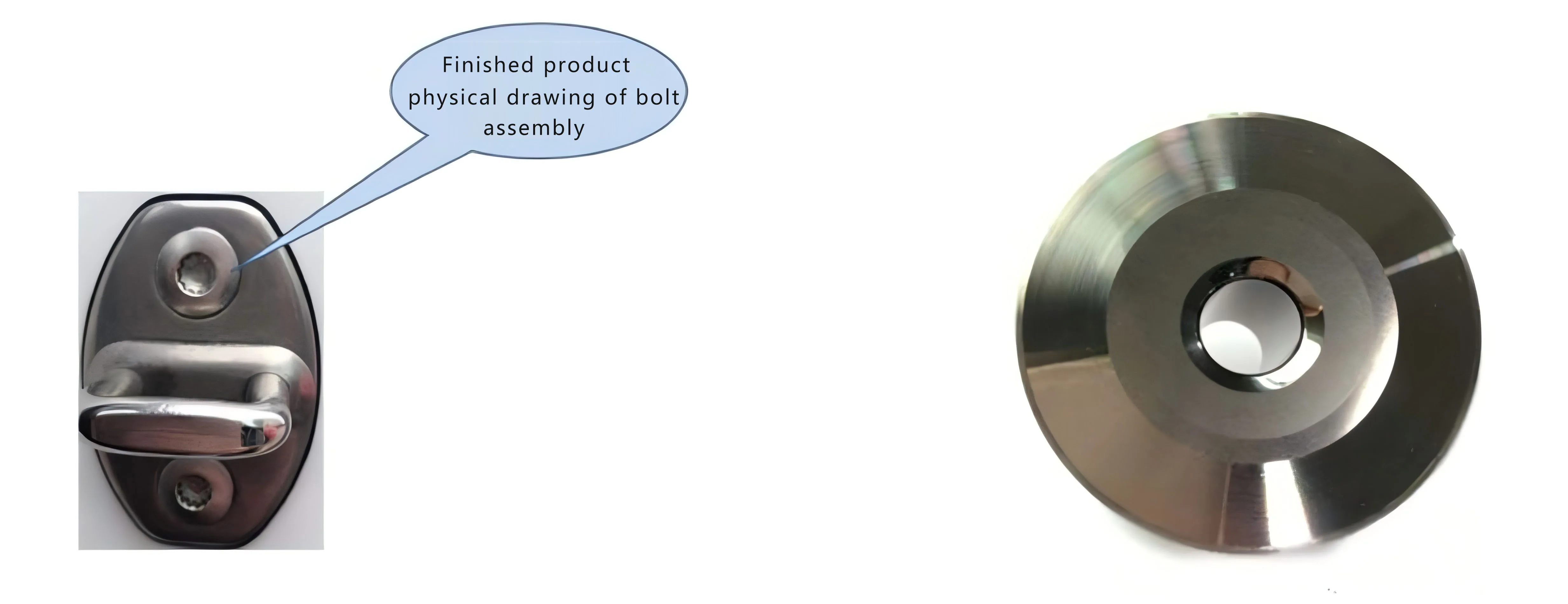 Volkswagen stainless steel door lock bolt case background and tooling requirements